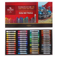 Пастель сухая экстра-мягкая художественная 48 цветов, Koh-I-Noor TOISON D`OR 8556/48 Пастель сухая экстра-мягкая художественная 48 цветов, Koh-I-Noor TOISON D`OR 8556/48
