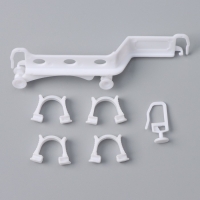 Карниз двухрядный, &laquo;Ультракомпакт. Лабиринт&raquo;, 160 см, с декоративной планкой, цвет белый