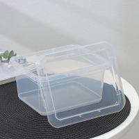 Контейнер для хранения с крышкой Palm, 2 л, 19&times;15.3&times;9.8 см, цвет прозрачный