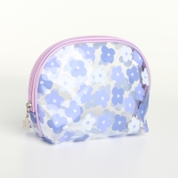 Набор косметичек 2 в 1 на молнии, цвет сиреневый Набор косметичек 2 в 1 на молнии, цвет сиреневый