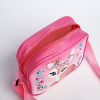 Сумка детская для девочки через плечо "Оленёнок" 17х13х5 см Сумка детская для девочки через плечо "Оленёнок" 17х13х5 см