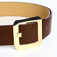 Ремень женский, ширина 4,8 см, пряжка металл, цвет коричневый Ремень женский, ширина 4,8 см, пряжка металл, цвет коричневый