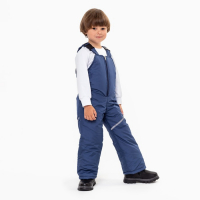 Полукомбинезон детский, цвет тёмно-синий, рост 116-122 см синтепон 200 гр Полукомбинезон детский, цвет тёмно-синий, рост 116-122 см синтепон 200 гр