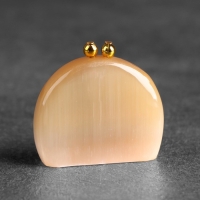 Сувенир &laquo;Кошелек счастья&raquo;, 4 х4,5 см селенит