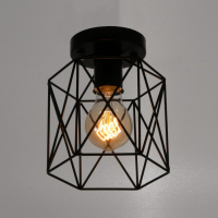 Светильник "Прямоугольник" 1х40Вт E27 черный 13х15х18 см BayerLux Светильник "Прямоугольник" 1х40Вт E27 черный 13х15х18 см BayerLux