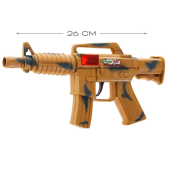 Автомат-трещотка &laquo;Защитник&raquo;, цвета МИКС