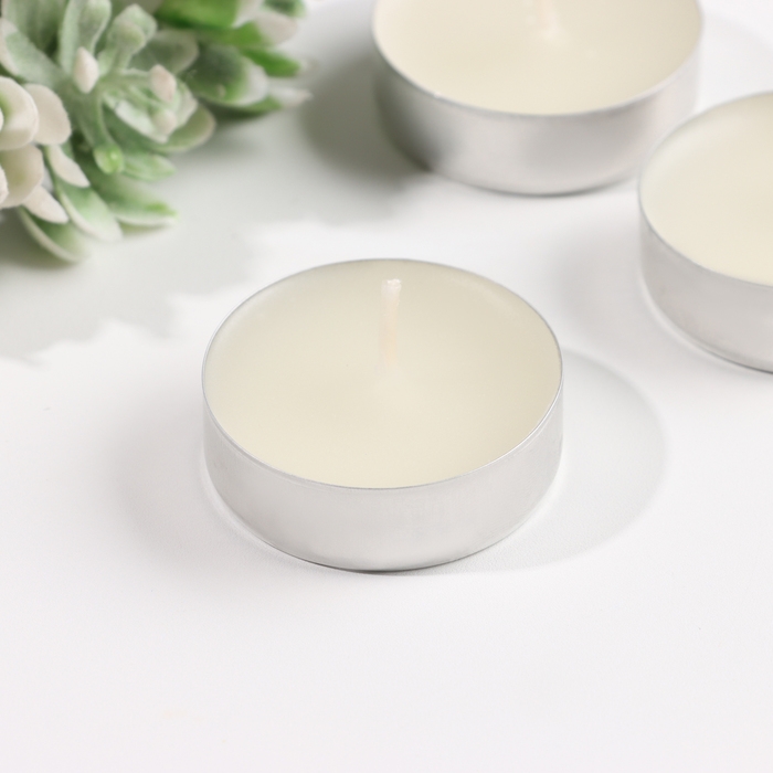 Набор чайных свечей ароматизированных Набор чайных свечей ароматизированных "Ваниль", 10гр, 9штук