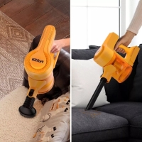 Пылесос Kitfort КТ-5251, вертикальный, 120 Вт, 0.8 л, оранжевый Пылесос Kitfort КТ-5251, вертикальный, 120 Вт, 0.8 л, оранжевый