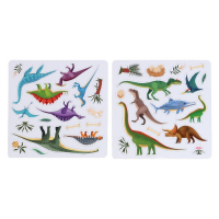 Магнитная книжка- игрушка &laquo;В мире динозавров&raquo; 8 стр.