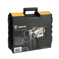 Перфоратор DEKO DKH1000W, 1000 Вт, SDS+, 4.1 Дж, 3 режима, 4000 уд/мин, 800 об/мин, кейс Перфоратор DEKO DKH1000W, 1000 Вт, SDS+, 4.1 Дж, 3 режима, 4000 уд/мин, 800 об/мин, кейс