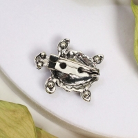 Брошь &laquo;Черепаха&raquo; ажурная, цвет МИКС (неделимая фасовка 12 шт., цена за шт.)