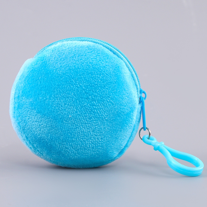 Кошелёк новогодний детский &laquo;Змейка&raquo;, плюшевый, цвет МИКС