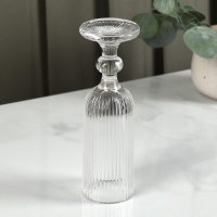 Бокал для шампанского стеклянный Magistro &laquo;Грани&raquo;, 150 мл, 5,5&times;18,5 см, цвет прозрачный