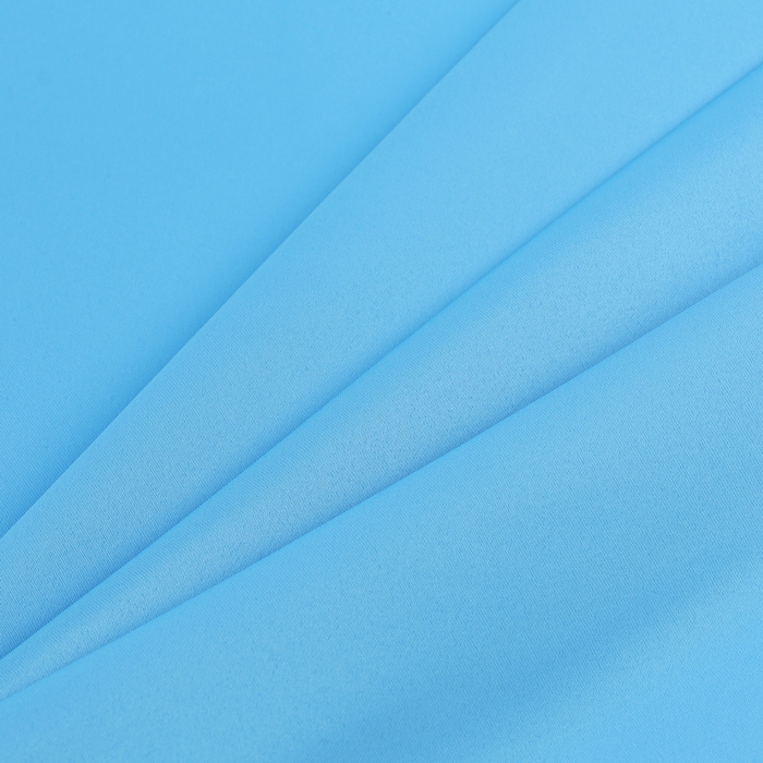 Лоскут для рукоделия, атлас однотонный голубой, 50 &times; 50 см