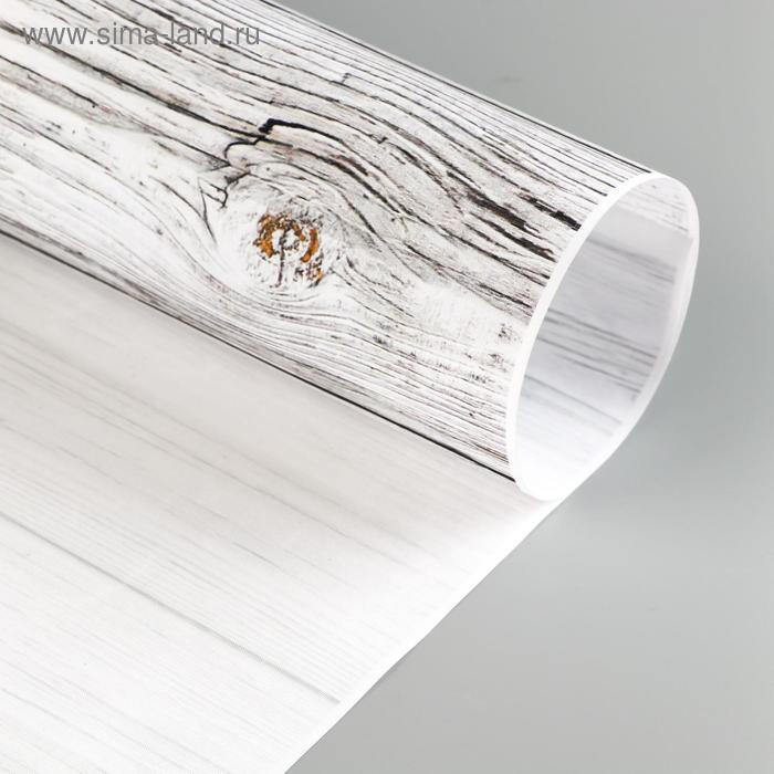 Фотофон винил "Серые доски" 80х125 см