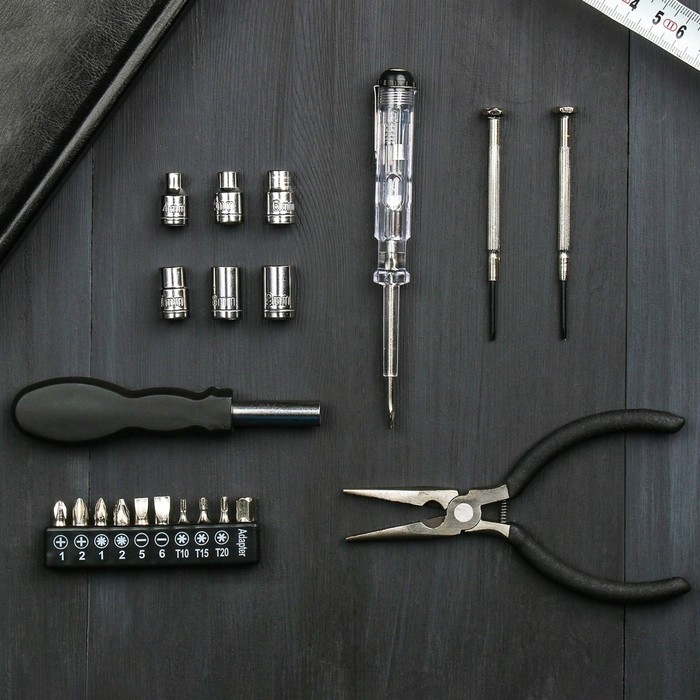 Набор инструментов в канистре &laquo;Тому, кто достигает цели&raquo;, 14.8х23 см