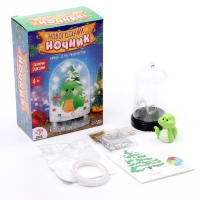 Набор для творчества &laquo;Новогодний ночник. Змея&raquo;, зелёная