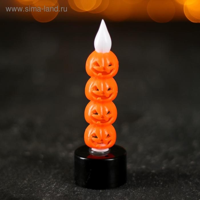 Свеча светодиодная «Хэллоуин», виды МИКС Свеча светодиодная «Хэллоуин», виды МИКС