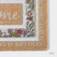 Коврик придверный Доляна, 40&times;60 см, ПВХ