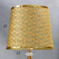 Лампа настольная "Блеск" 220V E27 переключатель, диоды золотая 41х26х26 см RISALUX Лампа настольная "Блеск" 220V E27 переключатель, диоды золотая 41х26х26 см RISALUX