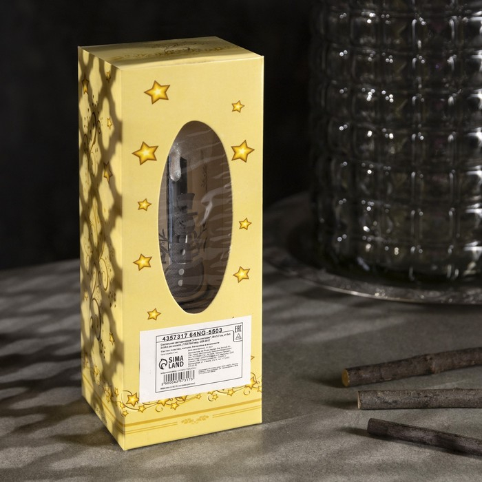 Светодиодная фигура «Свеча со снеговиком» 7 × 20 × 7 см, пластик, батарейки АААх2 (не в комплекте), свечение тёплое белое Светодиодная фигура «Свеча со снеговиком» 7 × 20 × 7 см, пластик, батарейки АААх2 (не в комплекте), свечение тёплое белое