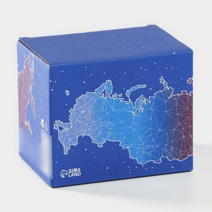 Кружка керамическая &laquo;Флаг России&raquo;, 340 мл