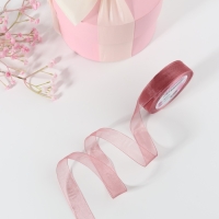 Лента капроновая, 20 мм, 20 &plusmn; 1 м, цвет пудровый №171