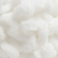 Пряжа "Puffy fine" 100% микрополиэстер 14,5м/100г  (55 белый)