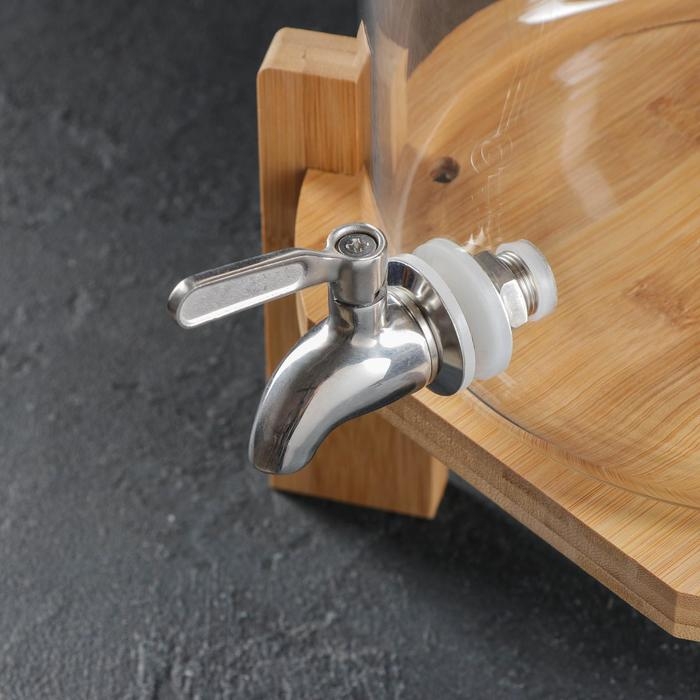 Диспенсер для напитков на подставке &laquo;Банка&raquo;, 5 л