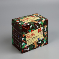 Гирлянда &laquo;Нить&raquo; 10 м с насадками &laquo;Шарики 1.5 см&raquo;, IP44, тёмная нить, 100 LED, свечение синее, 8 режимов, 220 В