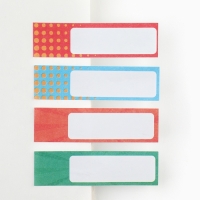 Стикеры закладки с липким слоем &laquo;Учителю-СУПЕРгерою!&raquo;, 4 шт, 20 листов