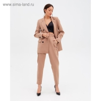 Пиджак женский двубортный MIST размер 46, цвет бежевый Пиджак женский двубортный MIST размер 46, цвет бежевый