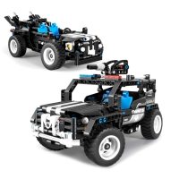 Конструктор Техно &laquo;Джип спецназа&raquo;, 2 варианта сборки, 391 деталь
