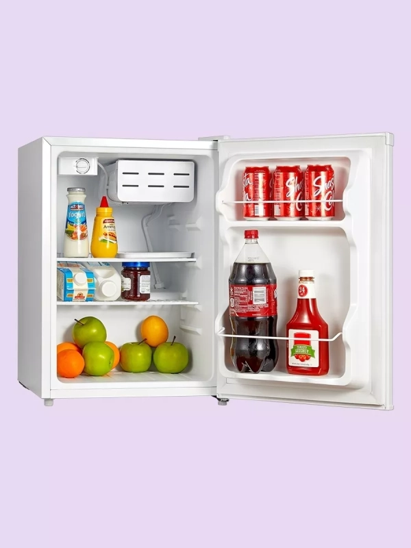 Холодильник RCD98WH1R, LED, GMCC, 66 л, однокамерный, белый