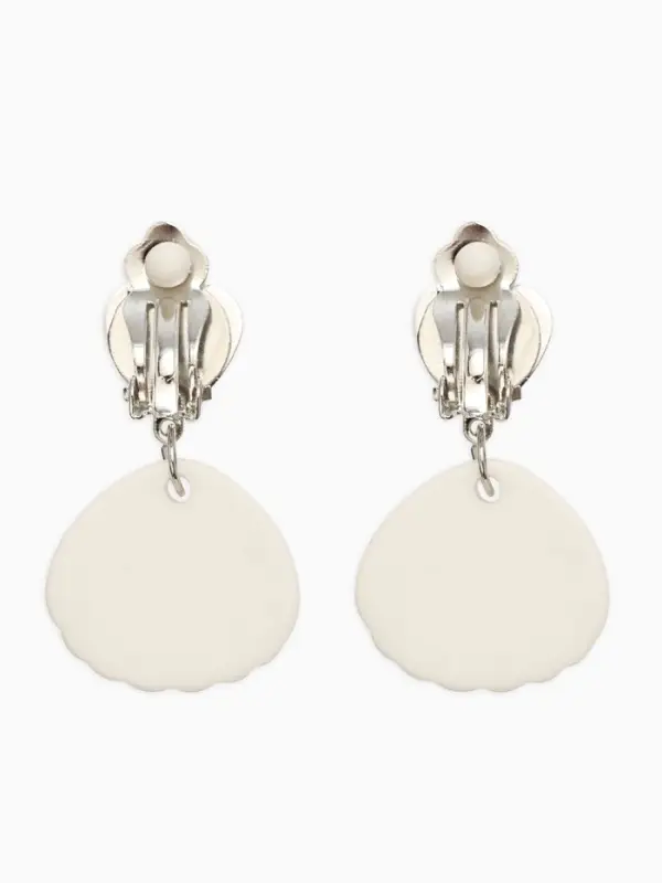 Набор детский &laquo;Выбражулька&raquo; русалочка, 4 пред :клипсы, кольцо, браслет, бусы, бело-розовый   1087536