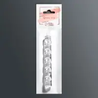 Подставка для маникюрных кистей &laquo;MINI&raquo;, 5 секций, 8&times;1 см, прозрачная