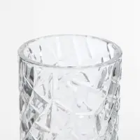 Ваза стекло настольная "Шерри" геометрия, 29х11,5 см, прозрачный