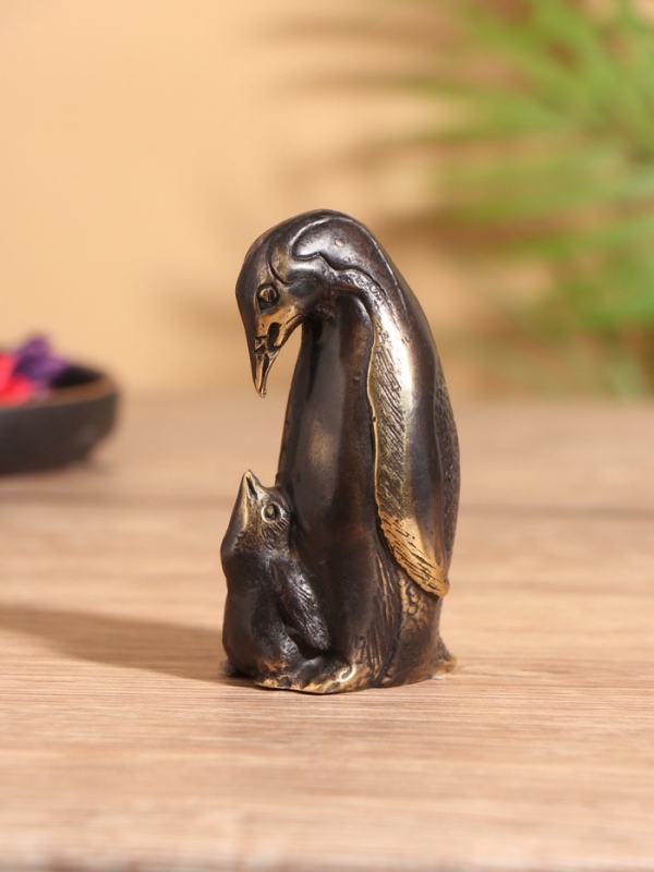 Сувенир бронза "Пингвин" 5х4х9 см