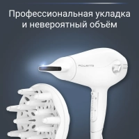 Фен для волос Volumizer CV6130F0, с ионизацией, 1800 Вт