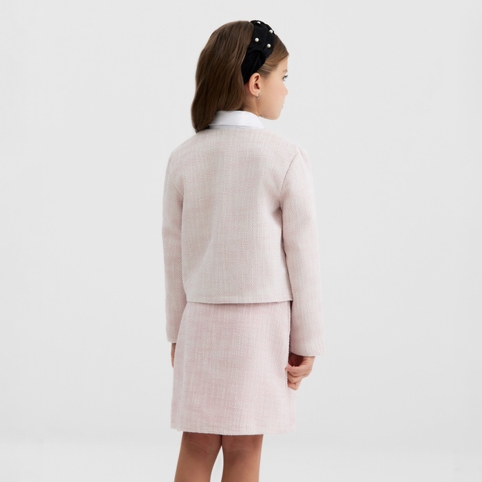 Жакет для девочки, MINAKU :Party Dress, цвет розовый, рост 128 см Жакет для девочки, MINAKU :Party Dress, цвет розовый, рост 128 см