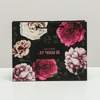 Пакет подарочный ламинированный горизонтальный, упаковка, &laquo;Для самой лучшей&raquo;, MS 23 х 18 х 8 см