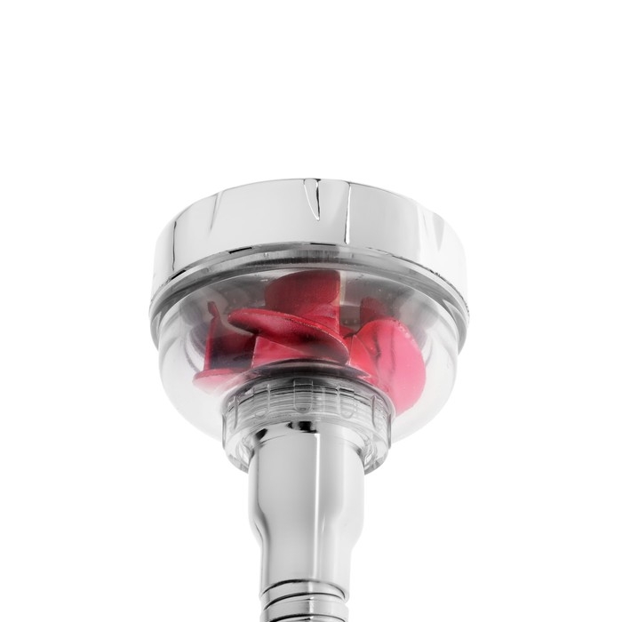 Аэратор ZEIN Z3633-1, на гибком шланге, с красным вентилятором Аэратор ZEIN Z3633-1, на гибком шланге, с красным вентилятором