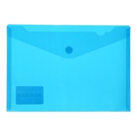 Папка на кнопке (липучке) А4, горизонтальная, МИКС