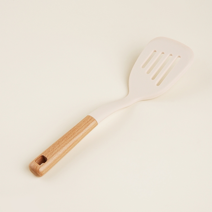 Лопатка с прорезями SL Home, 33&times;9&times;5 см, цвет бежевый