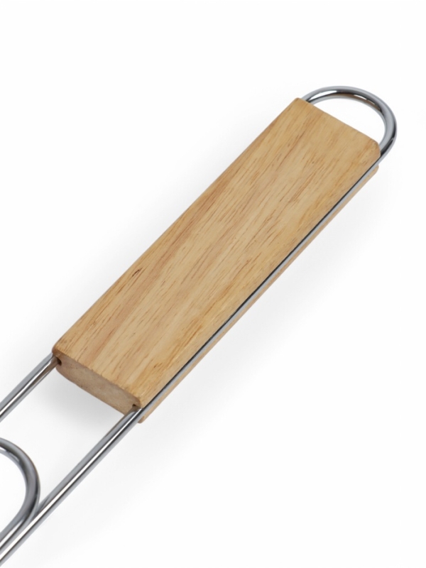 Решетка гриль, хромированная сталь, 57 х 22 х 22 см, глубина 5 см