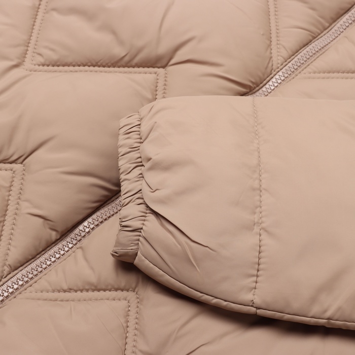 Куртка женская на молнии Collorista цвет бежевый р-р 42 Куртка женская на молнии Collorista цвет бежевый р-р 42