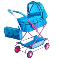 Коляска кукольная № 7, цвета МИКС Коляска кукольная № 7, цвета МИКС