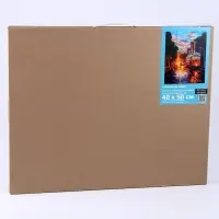 Картина по номерам на холсте с подрамником &laquo;Трамвай на закате&raquo; 40&times;50 см