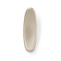 Крючок мебельный CAPPIO PLATE, однорожковый, цвет матовый никель Крючок мебельный CAPPIO PLATE, однорожковый, цвет матовый никель