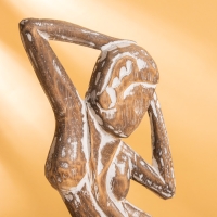 Сувенир "Изящество" дерево 20х10х35 см, цв. коричневый